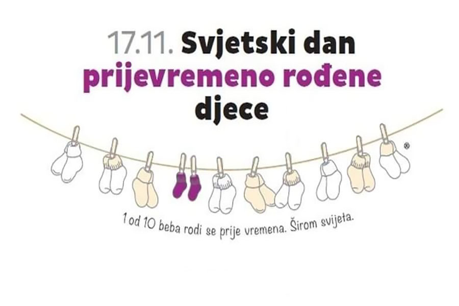 17. Novembar – Međunarodni dan prijevremeno rođene djece